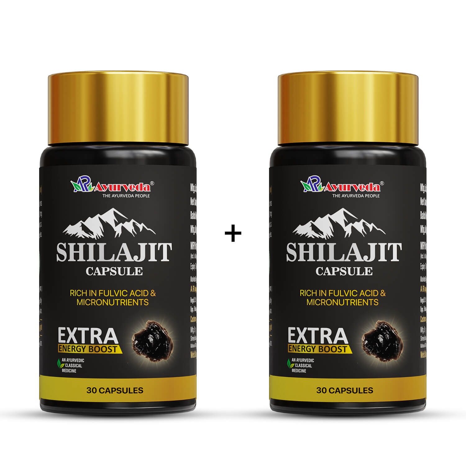 Shilajit Capsule Combo- Increase Men's Strength & Stamina