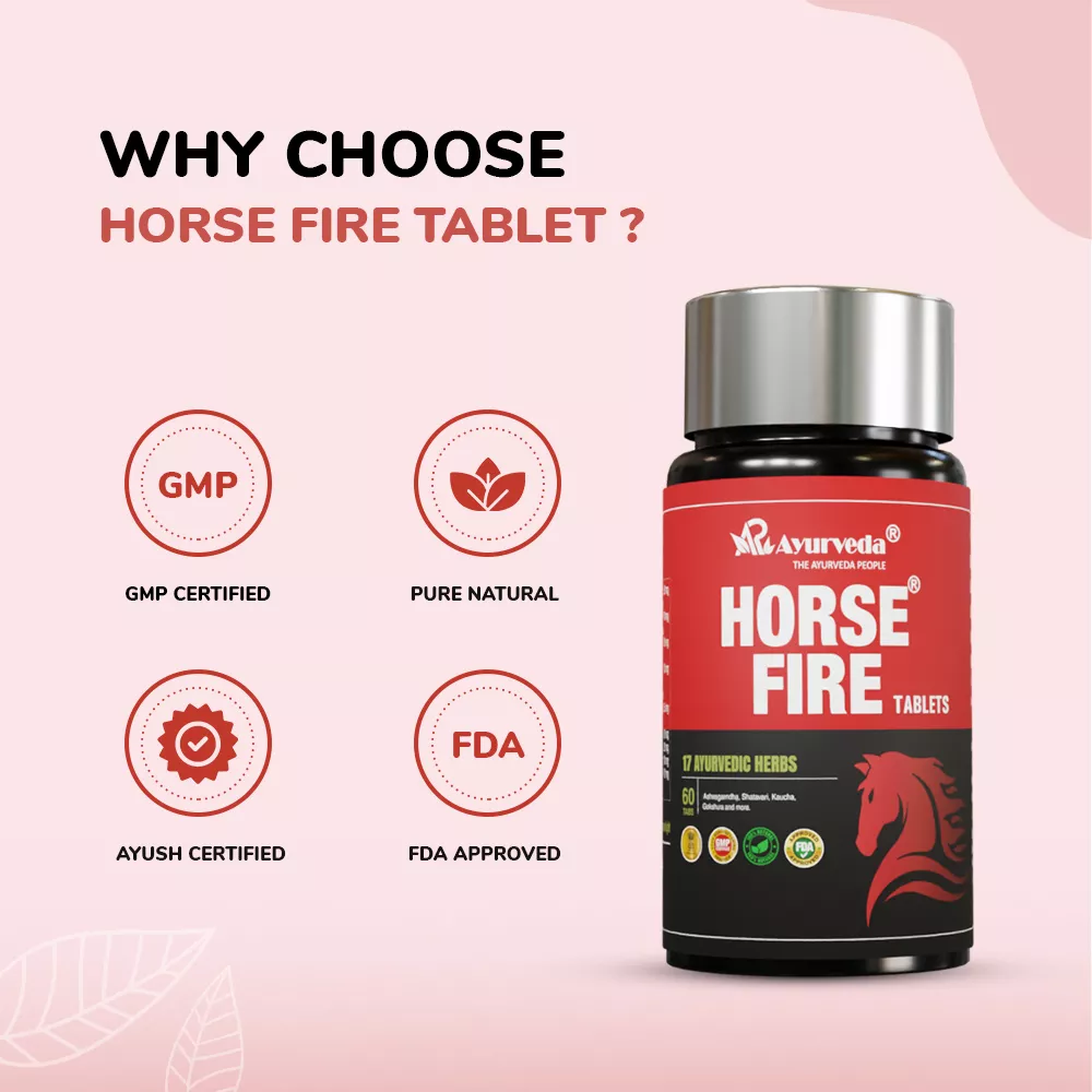 Horse Fire Tablets - Promotes Natural Energy and Daily Wellness.