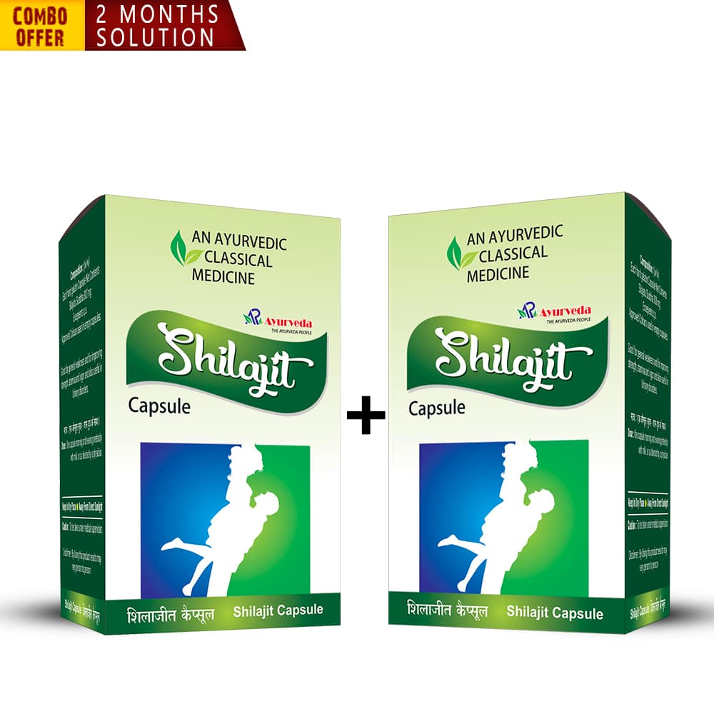 Shilajit Capsule Combo- Increase Men's Strength & Stamina