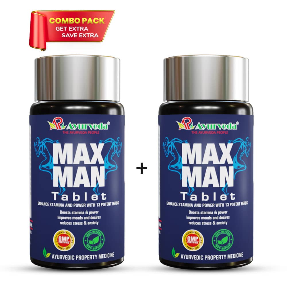 Max Man Tablet Combo - Best Male Performance And Stamina Booster