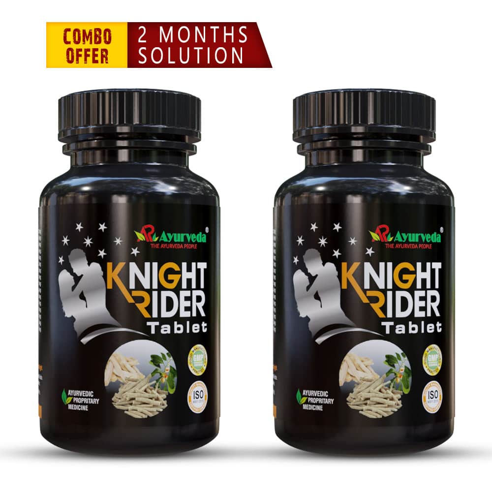 Knight Rider Combo Tablet- Ayurvedic Power & Stamina Booster Medicine for Men