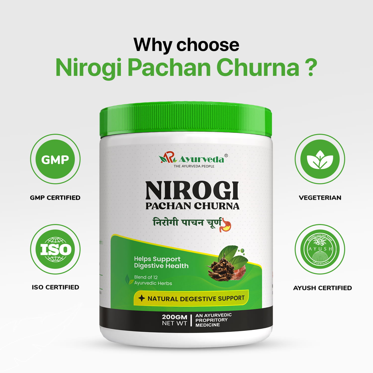 Nirogi Pachan Churna- Best Medicine for Digestion and Constipation