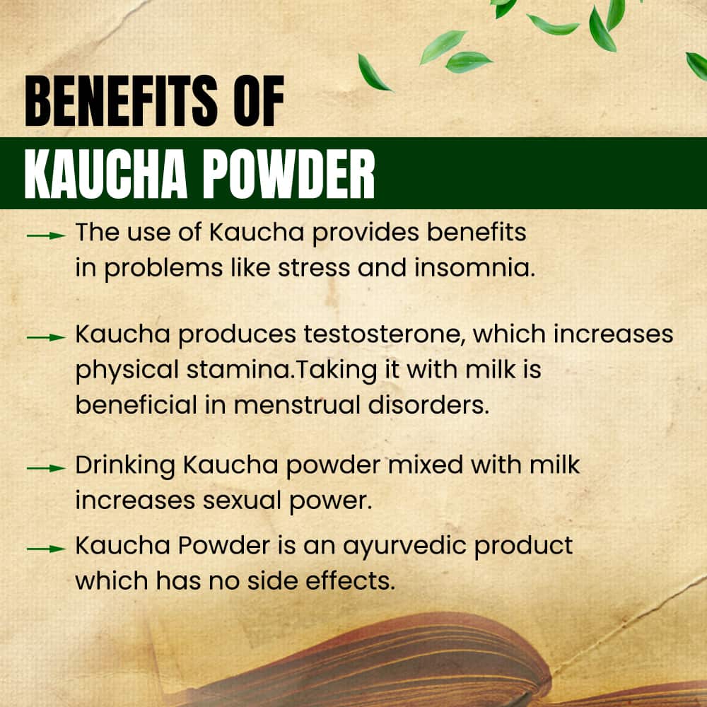 Kaucha Powder- Ayurvedic Energy & Stamina Booster