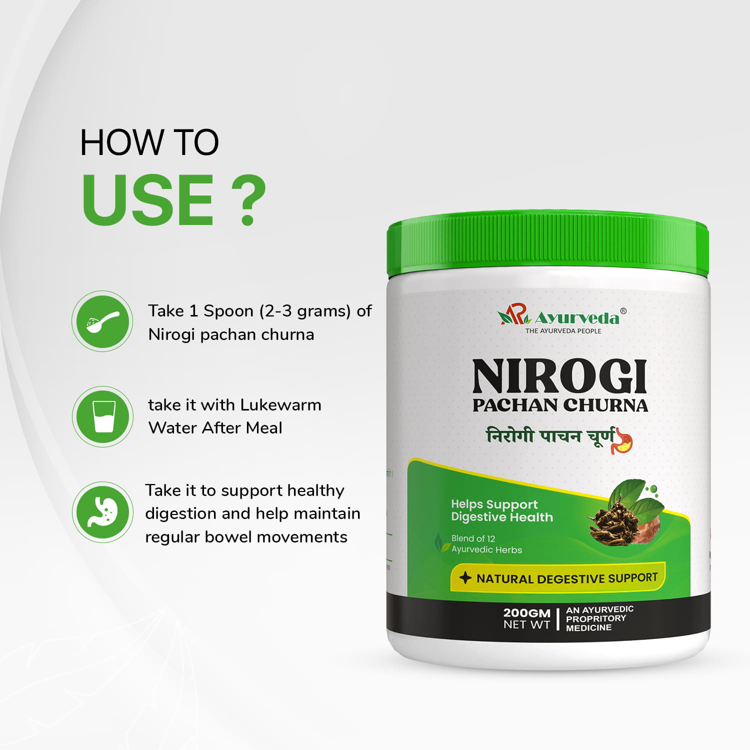 Nirogi Pachan Churna- Best Medicine for Digestion and Constipation