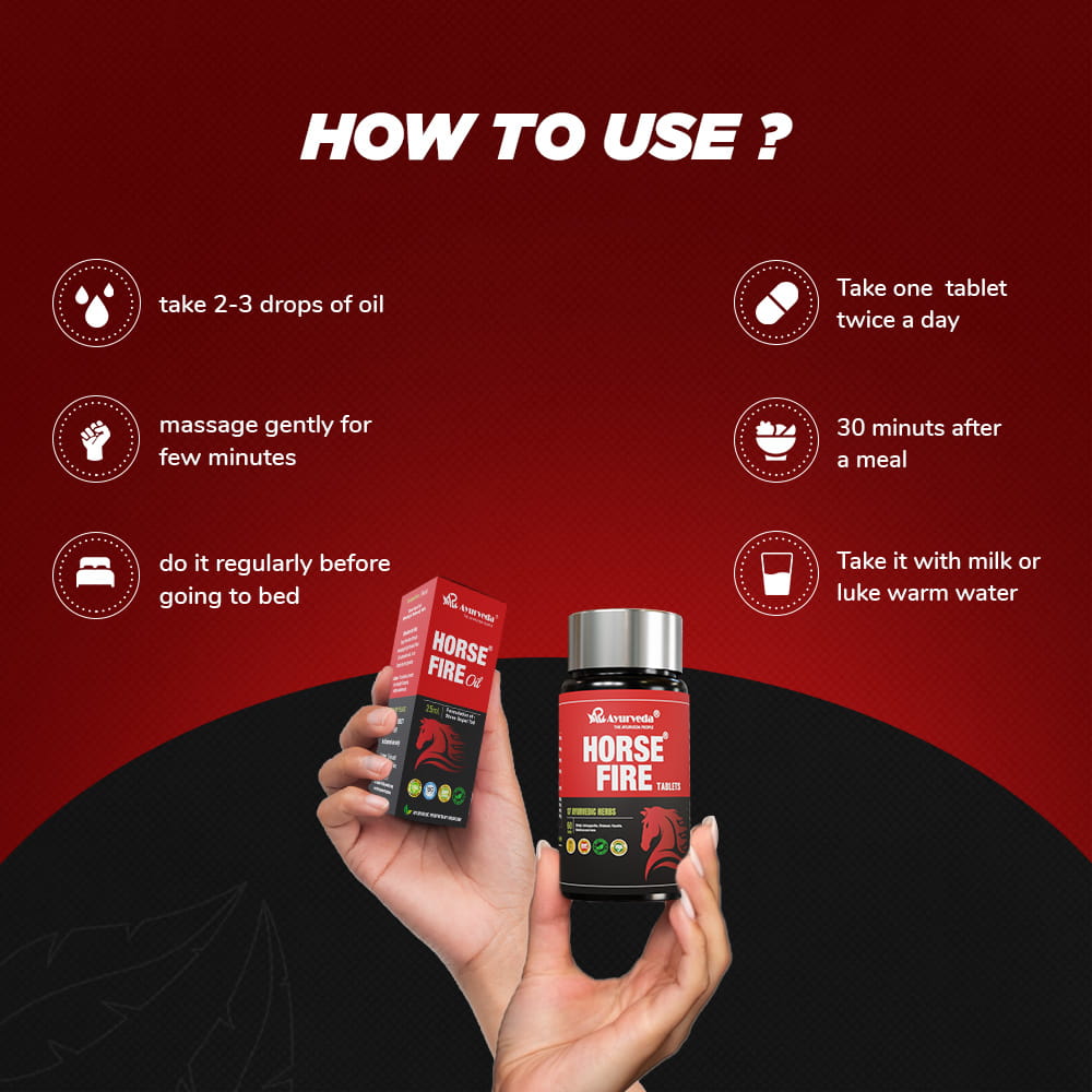 Horse Fire Tablet & Horse Fire Oil