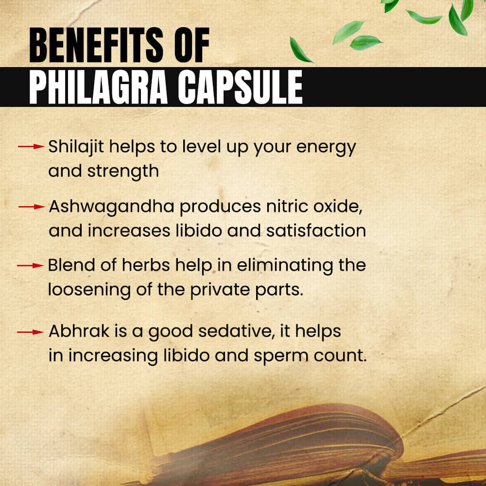 Philagra - Ayurvedic Product to boost Energy & Power