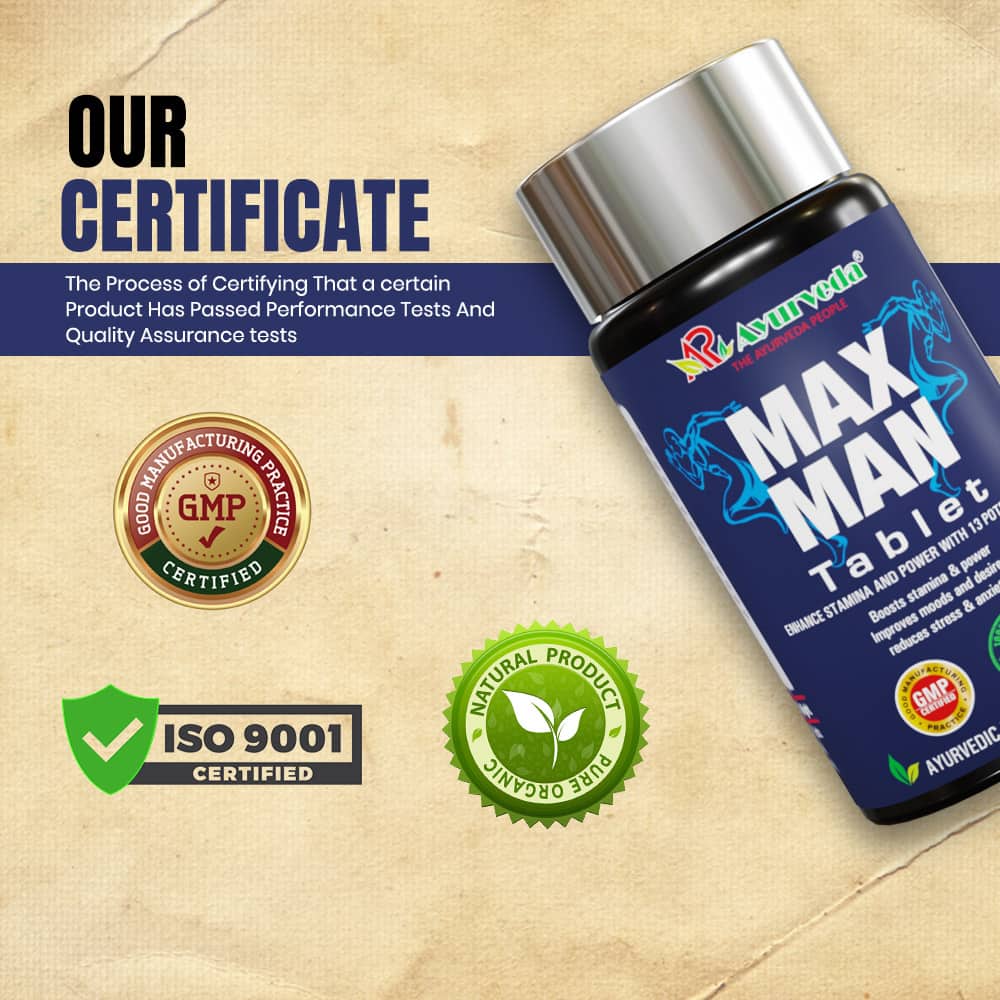 Max Man Tablet- Best Male Performance and Stamina Booster