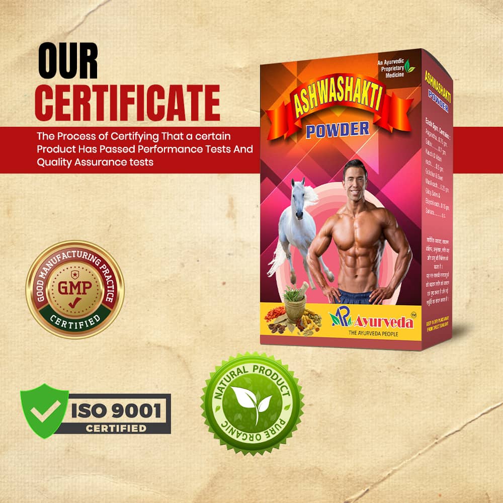 Ashwashakti Powder- Ayurvedic Weight & Muscles gain Powder for Men