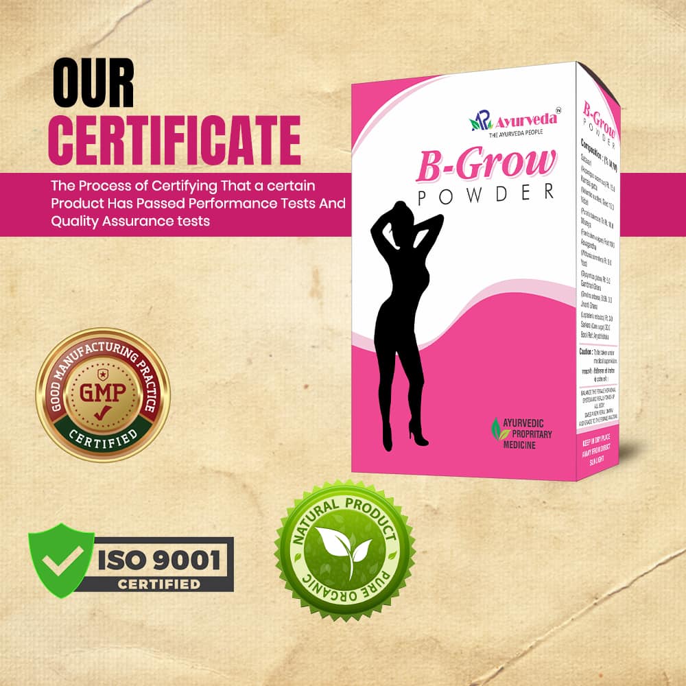 B Grow Powder- Ayurvedic weight gain Powder for Female