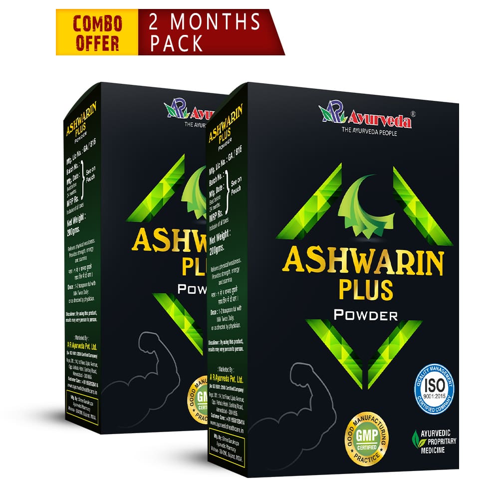 Ashwarin Plus powder- Ayurvedic weight & muscle gain powder 