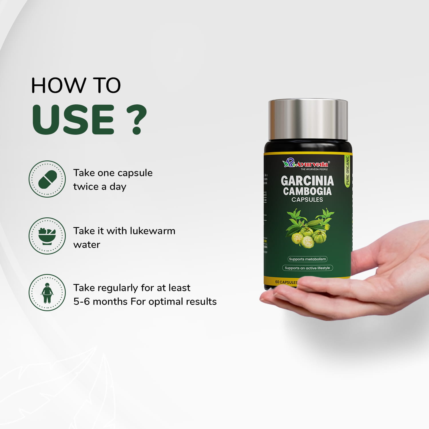 Garcinia Cambogia Capsule- Ayurvedic Weight Loss Capsule