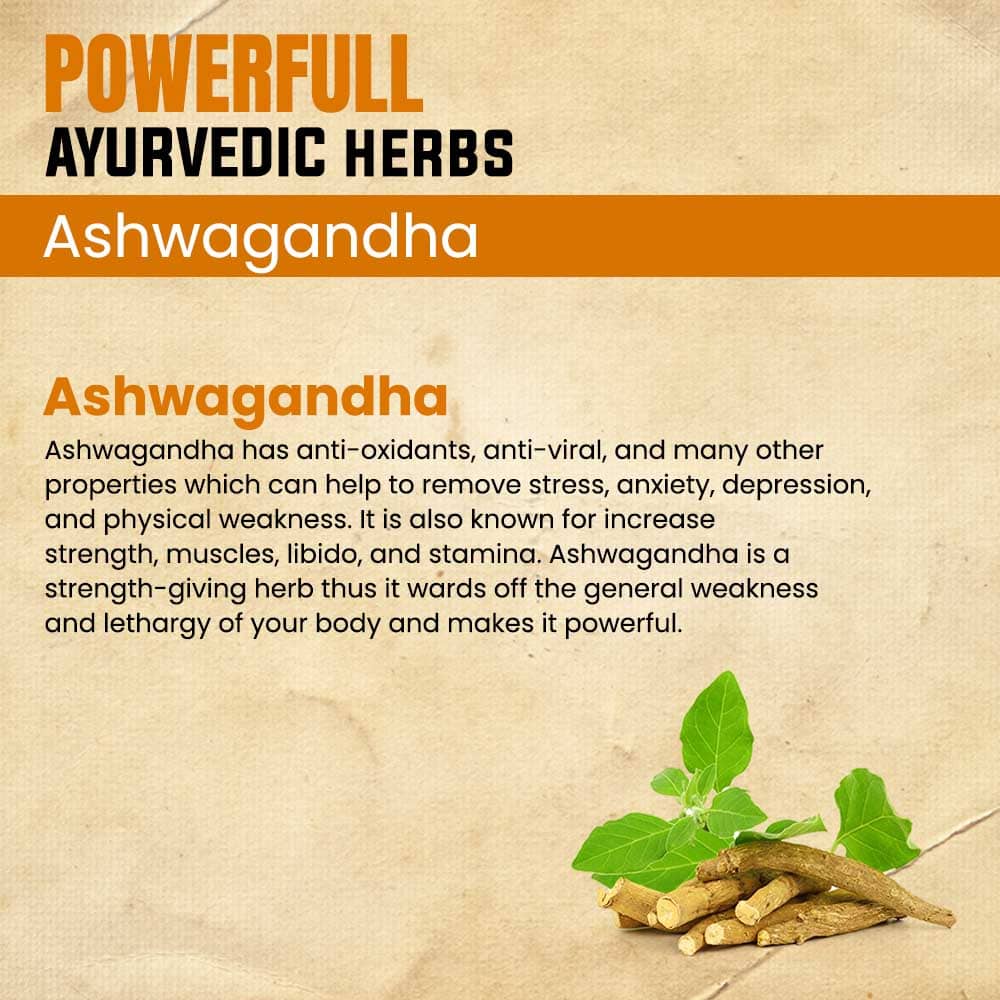 Ashwagandha tablet- Ayurvedic medicine for general weakness and stress