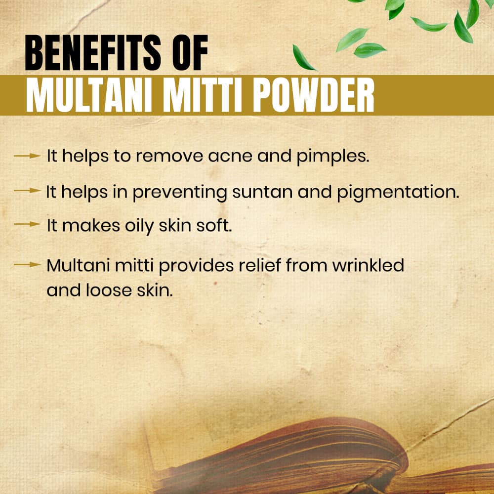 Multani Mitti- Natural Formula for Soft and Glowing Skin