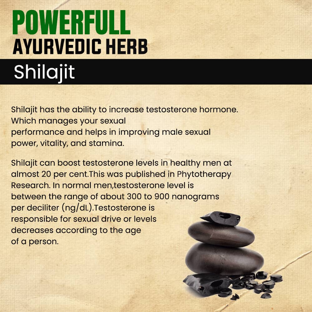 Shilajit Capsule Combo- Increase Men's Strength & Stamina