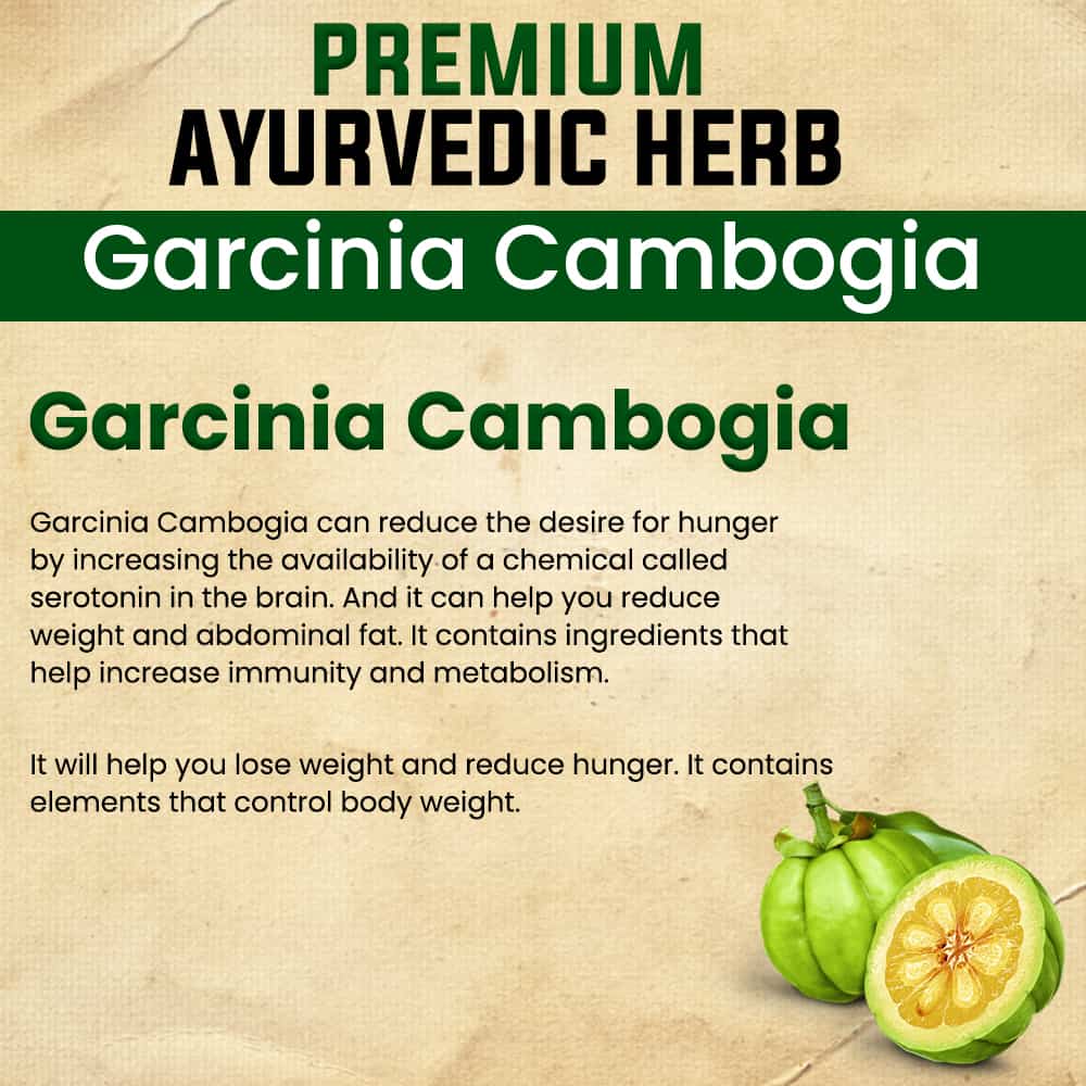 Garcinia Cambogia Capsule- Ayurvedic weight loss capsule