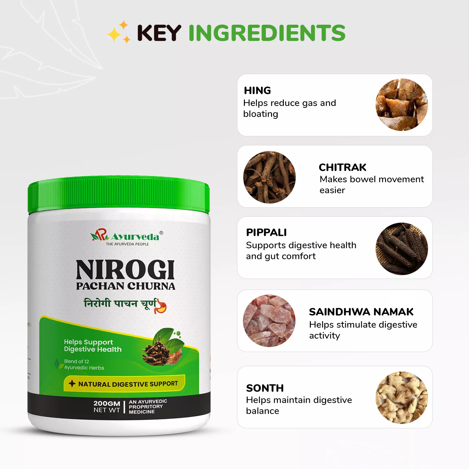 Nirogi Pachan Churna- 200g