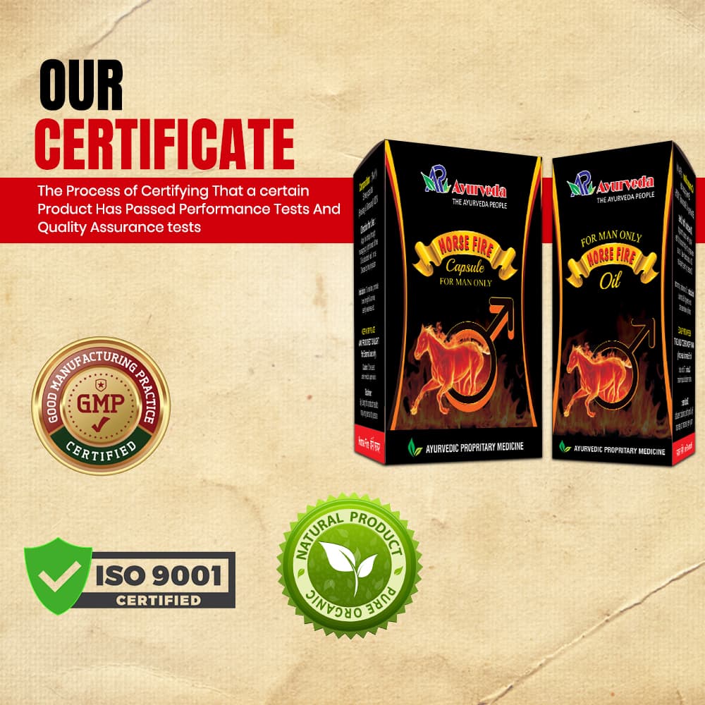 Horse Fire Capsule & Oil- Boost Your Sexual Health