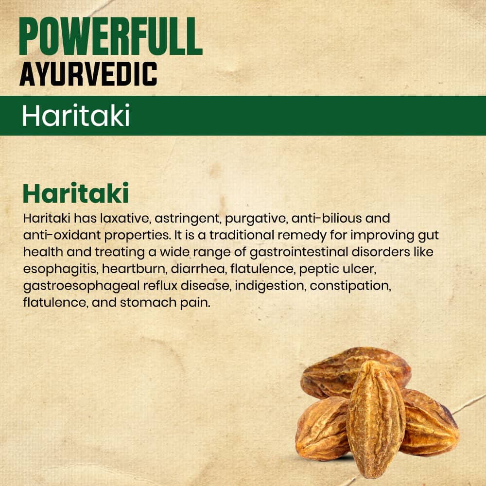 Haritaki Harde Churna- Best Natural Stomach Care Medicine