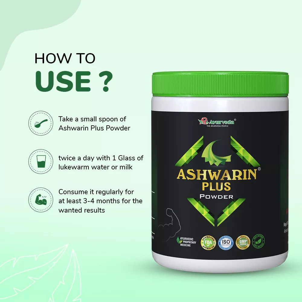 Ashwarin Plus powder- ayurvedic weight gain powder