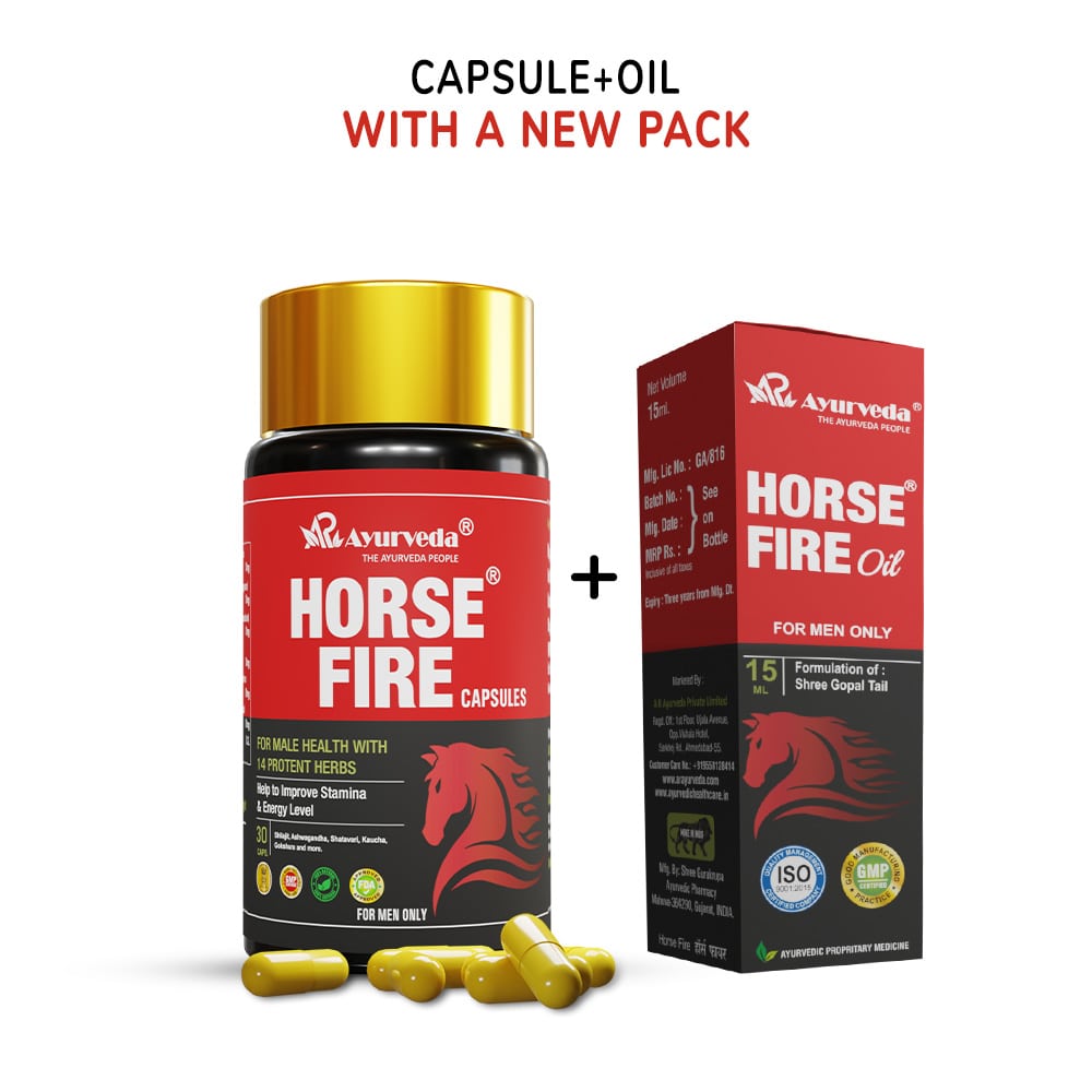 Horse Fire Capsule & Oil- Boost Your Sexual Health