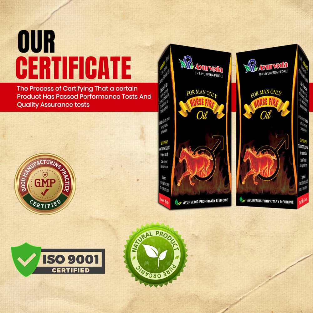 Horsefire Oil Combo- Ayurvedic Genitals Massage Essential Oil