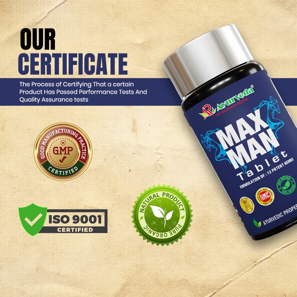Max Man Tablet- Ayurvedic Medicine for Power and Stamina