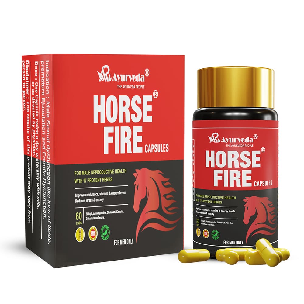 Horse Fire Capsule- Ayurvedic Product to boost Energy & Power