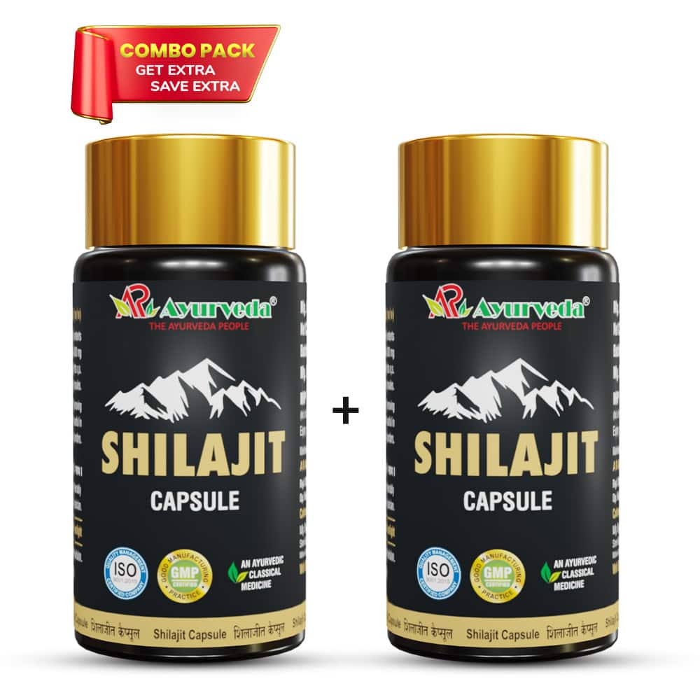 Shilajit Capsule Combo- Increase Men's Strength & Stamina
