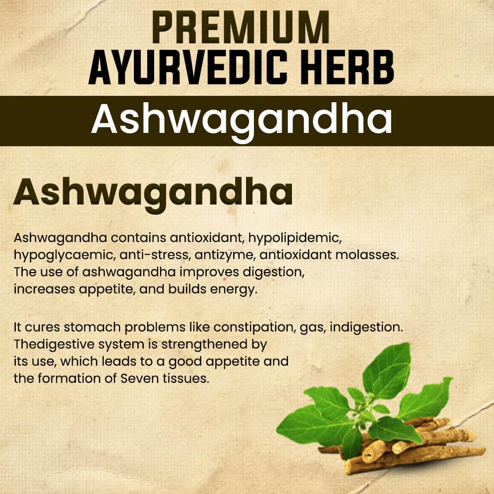 Ashwagandha Powder- Ayurvedic Weight Gain Powder