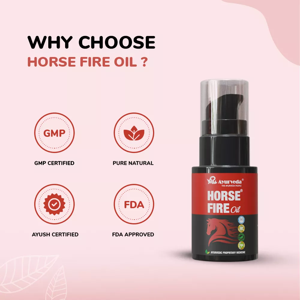 Horse Fire Oil- Helps to Improve Male Wellness