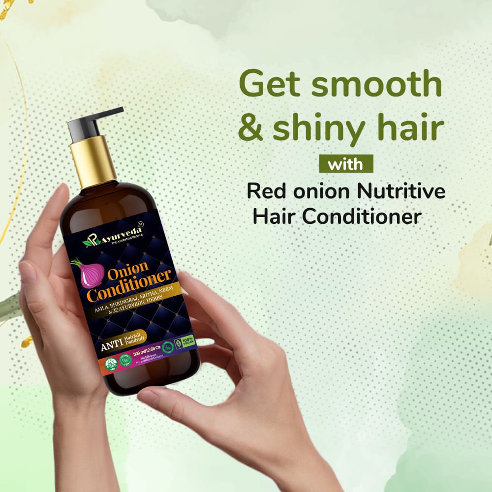 Onion conditioner for healthier and stronger hair