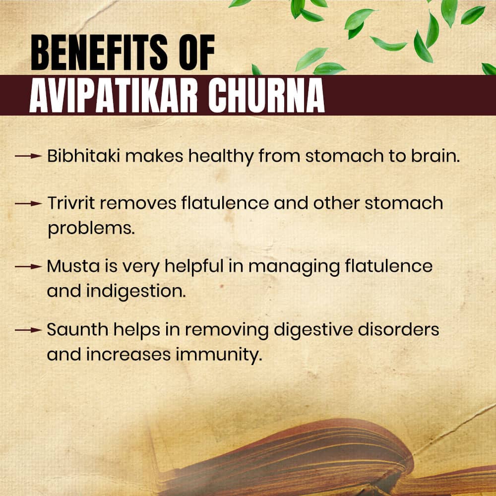 Avipatikar Churna- Medicine for Chronic Constipation and Bowel Health